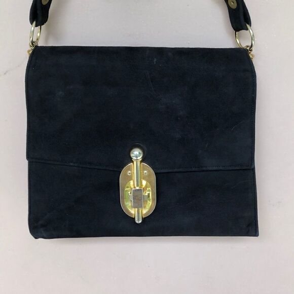 Vintage suede bag - Picture 1 of 8